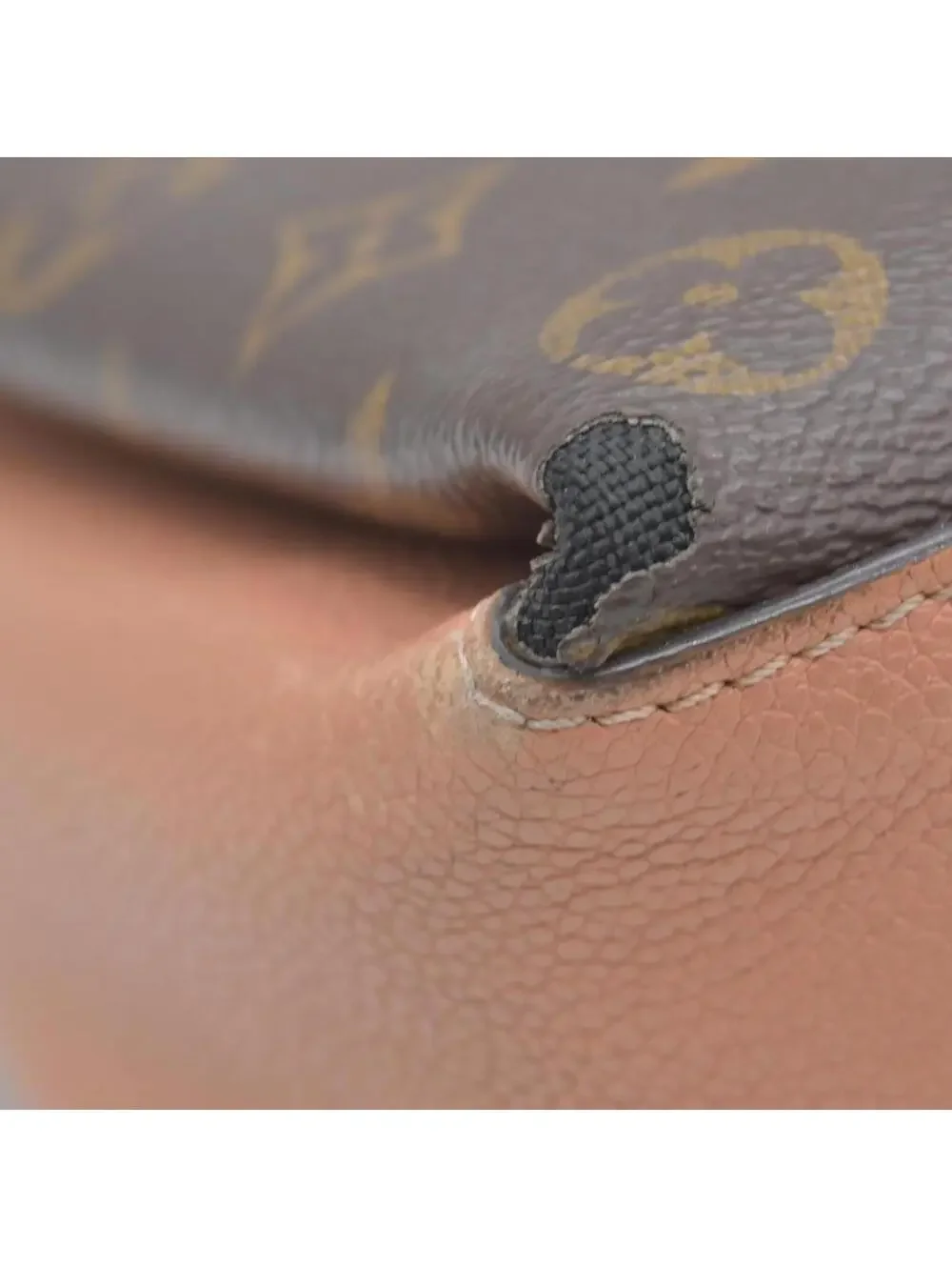 2019 Louis Vuitton Soufflot BB Monogram Peach Cloth CA4129